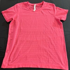 lululemon athletica Pink Short Sleeve Tee